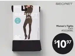 Walmart Women's Tights offer