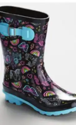 Walmart Youth Girls' Rainboots offer