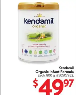 Walmart Kendamil Organic Infant Formula offer