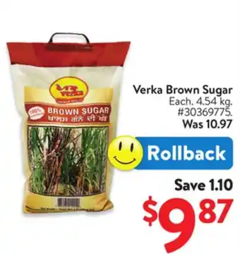 Walmart Verka Brown Sugar offer