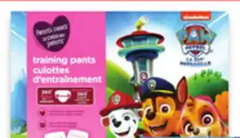 Walmart Parent's Choice Paw Patrol Training Pants offer