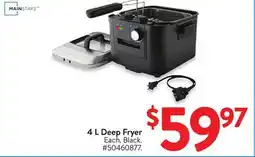 Walmart Mainstays 4 L Deep Fryer offer