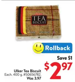 Walmart Ulker Tea Biscuit offer