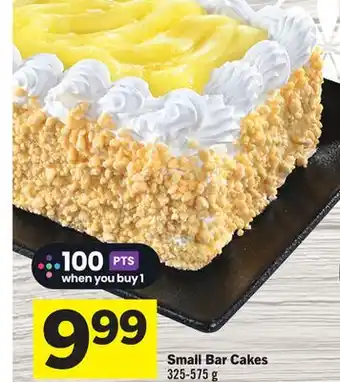 Foodland Small Bar Cakes offer