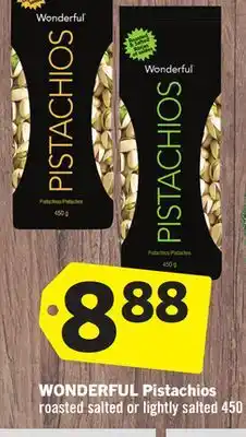 Foodland WONDERFUL Pistachios offer