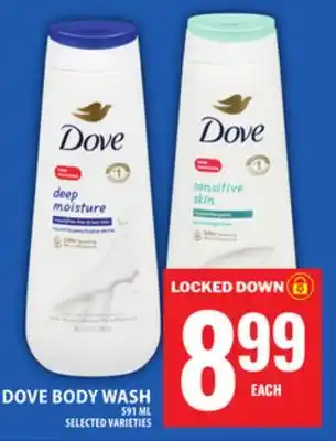 Food Basics DOVE BODY WASH offer