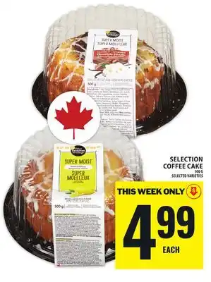 Food Basics SELECTION COFFEE CAKE offer