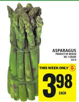 Food Basics ASPARAGUS offer