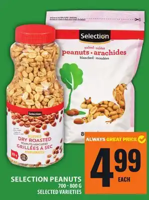 Food Basics SELECTION PEANUTS offer