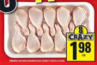 Food Basics FRESH CHICKEN DRUMSTICKS FAMILY PACK offer