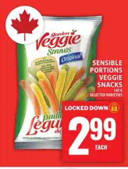 Food Basics SENSIBLE PORTIONS VEGGIE SNACKS offer