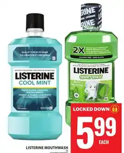 Food Basics LISTERINE MOUTHWASH offer