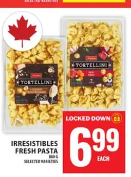 Food Basics IRRESISTIBLES FRESH PASTA offer