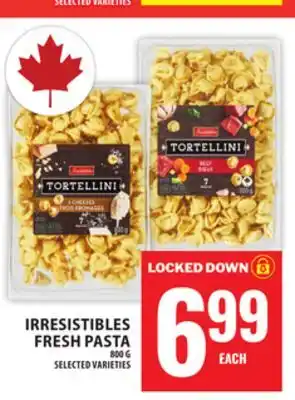 Food Basics IRRESISTIBLES FRESH PASTA offer