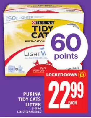 Food Basics PURINA TIDY CATS LITTER offer