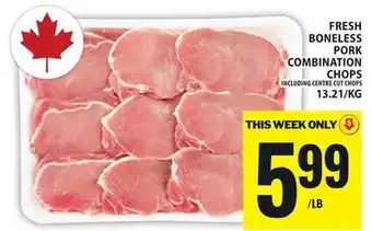 Food Basics FRESH BONELESS PORK offer