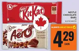 Food Basics NESTLÉ CHOCOLATE BARS offer