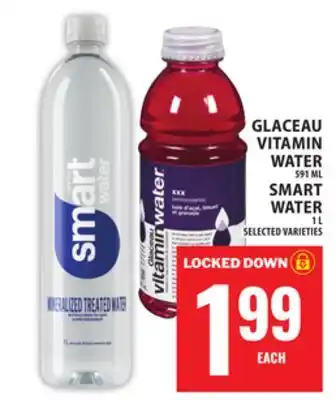 Food Basics GLACEAU VITAMIN WATER OR SMART WATER offer