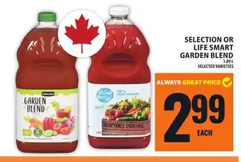 Food Basics SELECTION OR LIFE SMART GARDEN BLEND offer