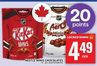 Food Basics NESTLÉ MINIS CHOCOLATES offer