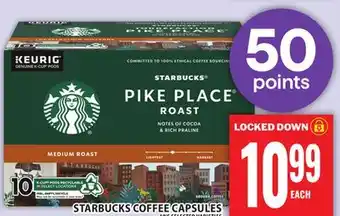 Food Basics STARBUCKS COFFEE CAPSULES offer