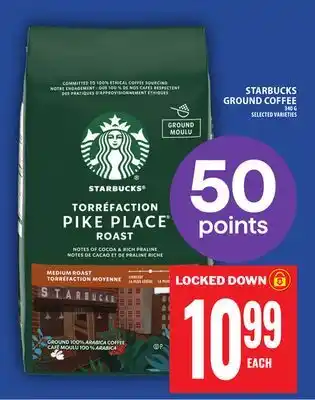 Food Basics STARBUCKS GROUND COFFEE offer