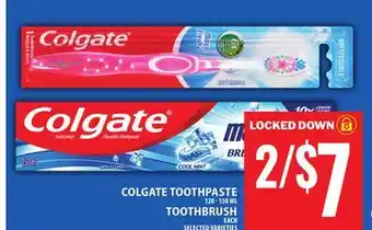 Food Basics COLGATE TOOTHPASTE offer