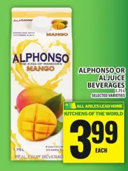 Food Basics ALPHONSO OR ALJUICE BEVERAGES offer