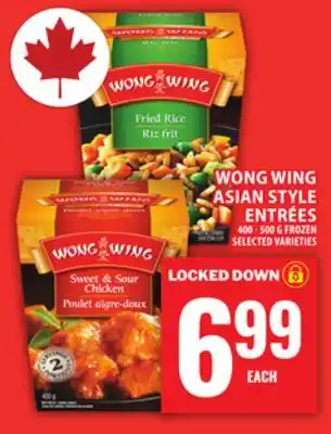 Food Basics WONG WING ASIAN STYLE ENTRÉES offer