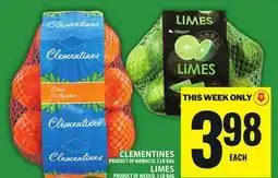 Food Basics CLEMENTINES OR LIMES offer