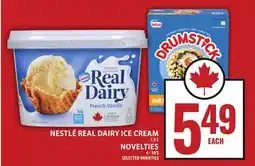 Food Basics NESTLÉ REAL DAIRY ICE CREAM NOVELTIES offer