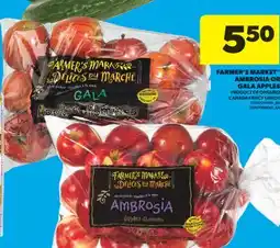 Real Canadian Superstore FARMER'S MARKET AMBROSIA OR GALA APPLES offer