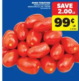 Real Canadian Superstore ROMA TOMATOES offer