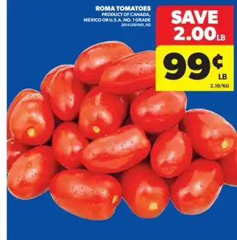 Real Canadian Superstore ROMA TOMATOES offer