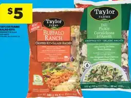 Real Canadian Superstore TAYLOR FARMS SALAD KITS, 315-360 G offer