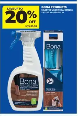 Real Canadian Superstore BONA PRODUCTS offer