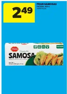 Real Canadian Superstore PRAN SAMOSAS, 400 G offer