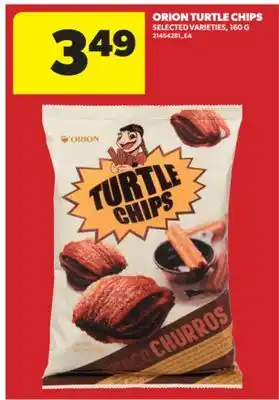 Real Canadian Superstore ORION TURTLE CHIPS, 160 G offer