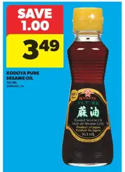 Real Canadian Superstore KODOYA PURE SESAME OIL, 163 ML offer