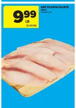 Real Canadian Superstore ASC TILAPIA FILLETS offer