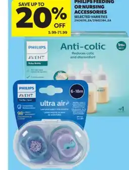 Real Canadian Superstore PHILIPS FEEDING OR NURSING ACCESSORIES offer