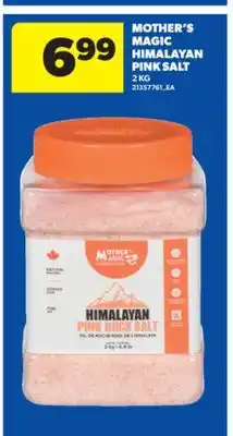 Real Canadian Superstore MOTHER'S MAGIC HIMALAYAN PINK SALT,2 KG offer