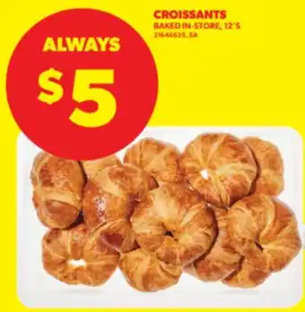 Real Canadian Superstore CROISSANTS, 12' S offer