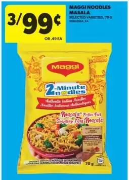 Real Canadian Superstore MAGGI NOODLES MASALA, 70 G offer