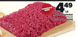 Independent Grocer MEDIUM GROUND BEEF offer