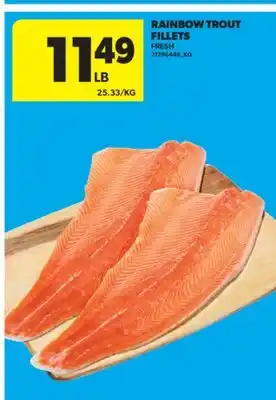 Real Canadian Superstore RAINBOW TROUT FILLETS offer