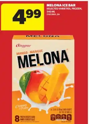 Real Canadian Superstore MELONA ICE BAR, 540 ML offer