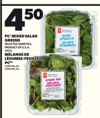 Independent Grocer PC MIXED SALAD GREENS, 142 G offer