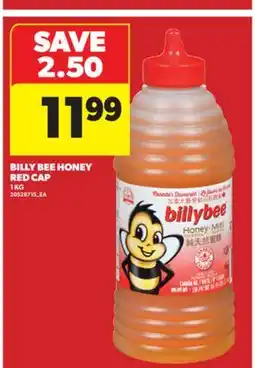 Real Canadian Superstore BILLY BEE HONEY RED CAP, 1 KG offer