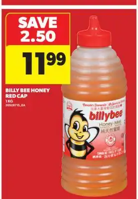 Real Canadian Superstore BILLY BEE HONEY RED CAP, 1 KG offer